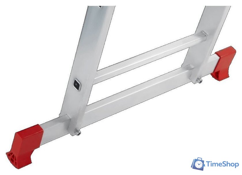 Лестница-стремянка Новая высота NV 123 алюминиевая трёхсекционная 3x8 ступеней - Изображение №4 — Интернет-магазин Time-Shop