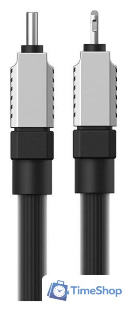 Кабель Baseus CoolPlay Series USB Type-C - Lightning (1 м, черный) - Изображение №3 — Интернет-магазин Time-Shop