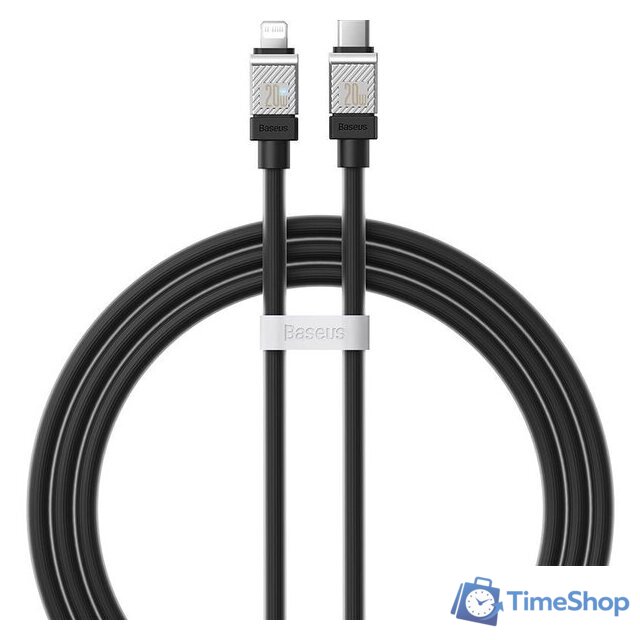 Кабель Baseus CoolPlay Series USB Type-C - Lightning (1 м, черный) - Изображение №1 — Интернет-магазин Time-Shop