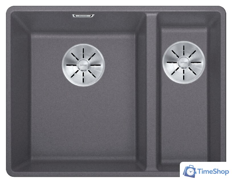Кухонная мойка Blanco Subline 340/160-F (темная скала) - Изображение №1 — Интернет-магазин Time-Shop