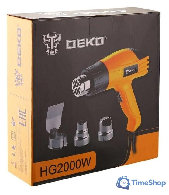 Промышленный фен Deko HG2000W - Изображение №8 — Интернет-магазин Time-Shop