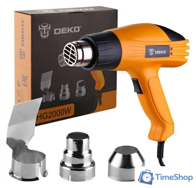 Промышленный фен Deko HG2000W - Изображение №1 — Интернет-магазин Time-Shop