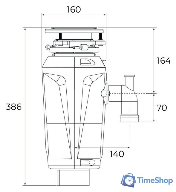 Измельчитель пищевых отходов TEKA TRS 720 - Изображение №5 — Интернет-магазин Time-Shop