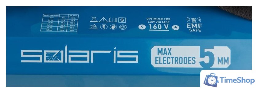 Сварочный инвертор Solaris MMA-250D - Изображение №5 — Интернет-магазин Time-Shop