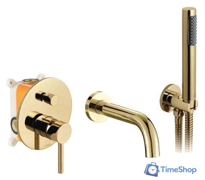 Смеситель Rea Lungo REA-P4563 (золотой) - Изображение №2 — Интернет-магазин Time-Shop