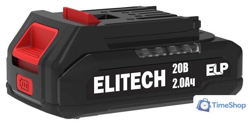 Ударная дрель-шуруповерт ELITECH ДА 21УБЛ2 E2201.048.01 (с 2-мя АКБ, кейс) - Изображение №2 — Интернет-магазин Time-Shop
