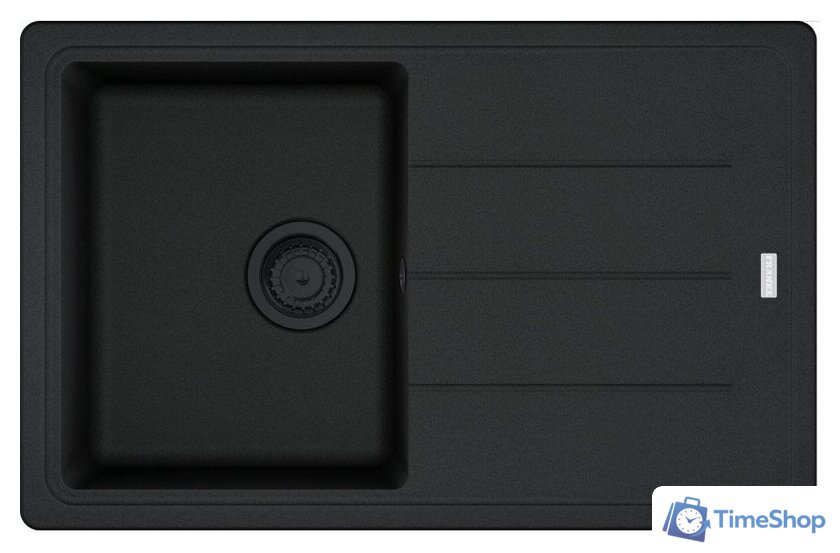 Кухонная мойка Franke Basis BFG 611-78 114.0693.557 (черный матовый ) - Изображение №1 — Интернет-магазин Time-Shop