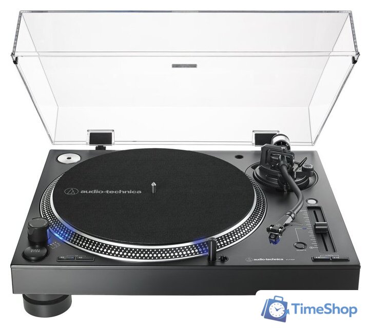 DJ виниловый проигрыватель Audio-Technica AT-LP140XP-BK - Изображение №1 — Интернет-магазин Time-Shop