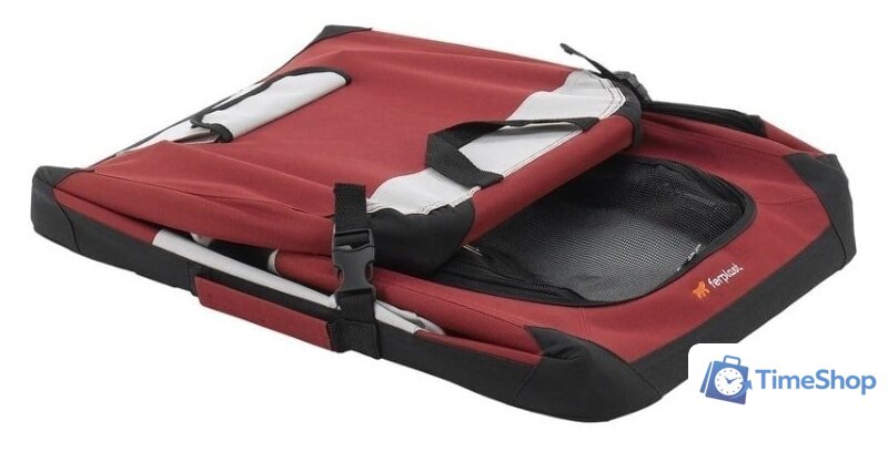 Переноска Ferplast Holiday 4 (бургундий) - Изображение №4 — Интернет-магазин Time-Shop