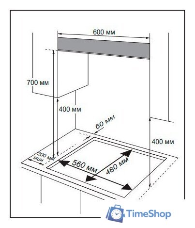 Варочная панель Comfee CGH610X - Изображение №2 — Интернет-магазин Time-Shop