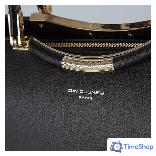 Женская сумка David Jones 823-CM6752-BLK (черный) - Изображение №6 — Интернет-магазин Time-Shop