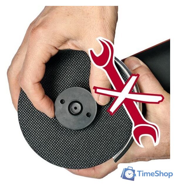 Угловая шлифмашина Einhell AXXIO 18/115 Q (без АКБ) - Изображение №4 — Интернет-магазин Time-Shop