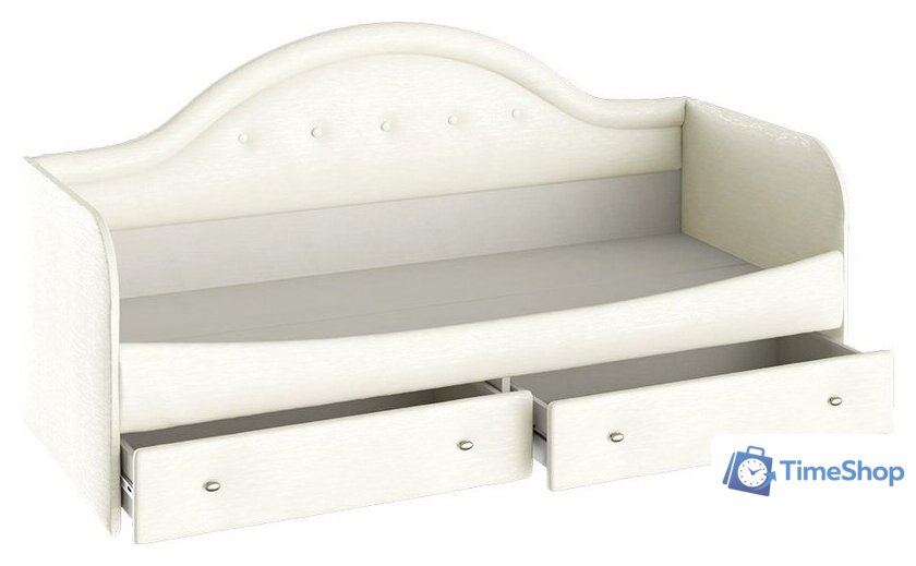 Кровать-тахта Трия Адель с мягкой спинкой тип 1 (крем) - Изображение №2 — Интернет-магазин Time-Shop