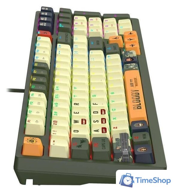 Клавиатура A4Tech Bloody S98 Aviator (Bloody BLMS Red) - Изображение №6 — Интернет-магазин Time-Shop