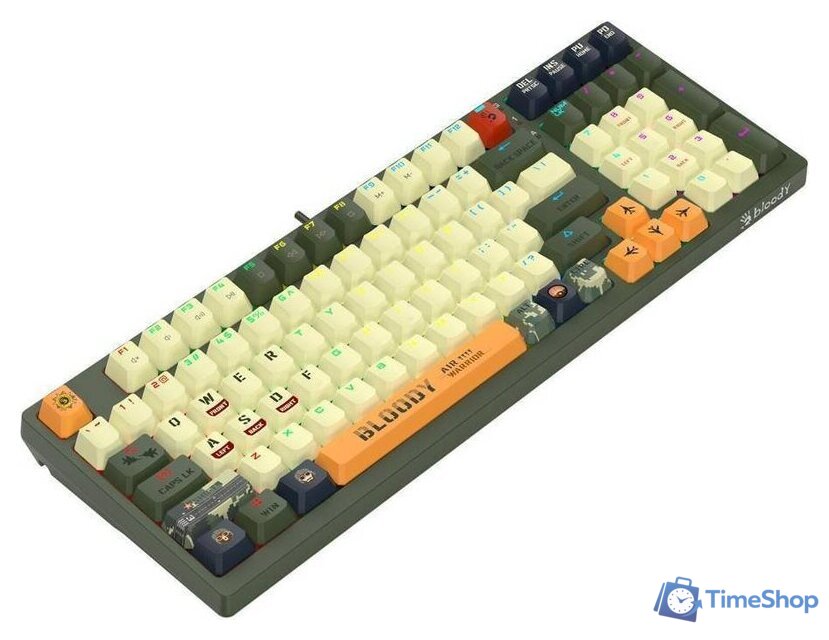 Клавиатура A4Tech Bloody S98 Aviator (Bloody BLMS Red) - Изображение №4 — Интернет-магазин Time-Shop