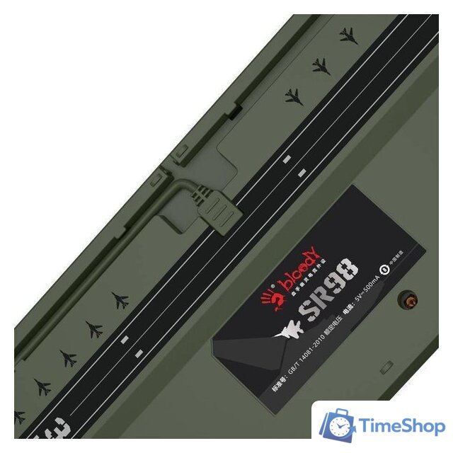 Клавиатура A4Tech Bloody S98 Aviator (Bloody BLMS Red) - Изображение №11 — Интернет-магазин Time-Shop