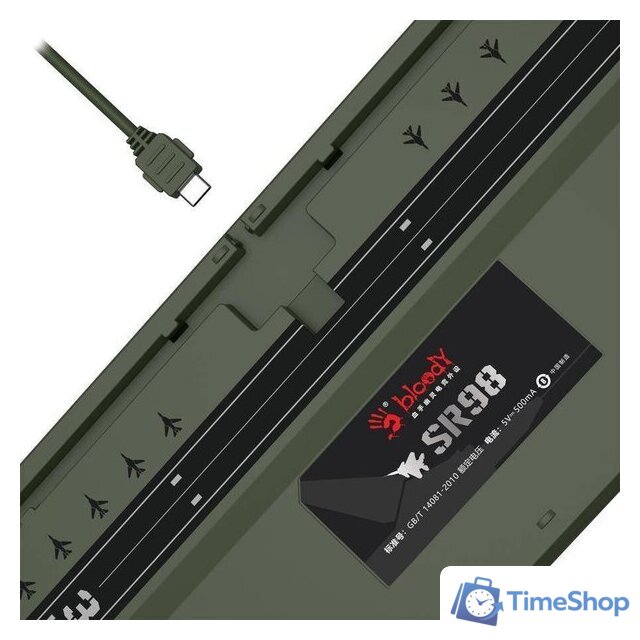 Клавиатура A4Tech Bloody S98 Aviator (Bloody BLMS Red) - Изображение №10 — Интернет-магазин Time-Shop