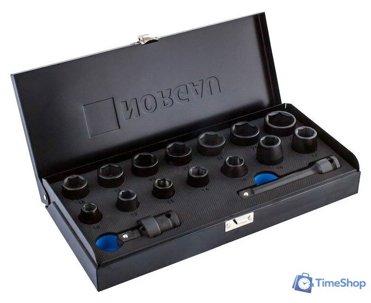 Набор головок слесарных Norgau N19K-016 - Изображение №1 — Интернет-магазин Time-Shop