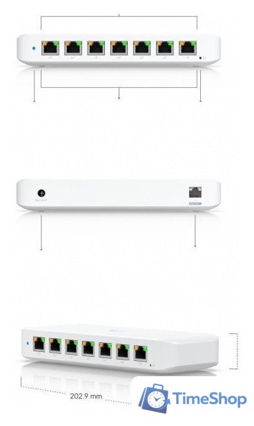 Управляемый коммутатор 2-го уровня Ubiquiti UniFi Switch Ultra - Изображение №8 — Интернет-магазин Time-Shop