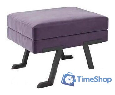 Банкетка Hype Mebel Битл (черный/фиолетовый) - Изображение №1 — Интернет-магазин Time-Shop