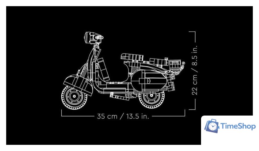 Конструктор LEGO Creator Expert 10298 Vespa 125 - Изображение №7 — Интернет-магазин Time-Shop