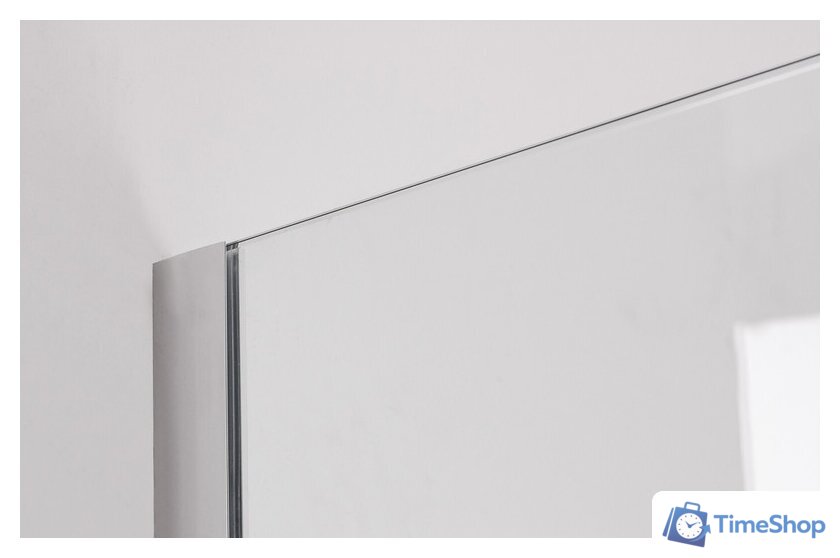 Душевая стенка Saniteco Walk-In SN-W8TC80 (80x200, прозрачное стекло, хромированный профиль) - Изображение №8 — Интернет-магазин Time-Shop