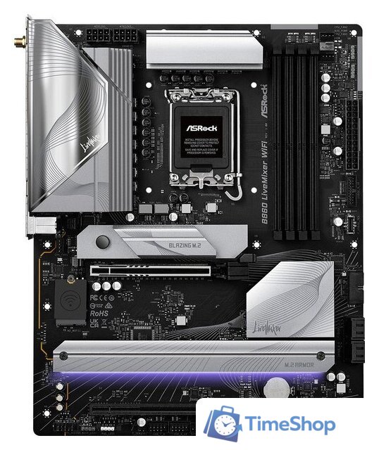 Материнская плата ASRock B860 LiveMixer WiFi - Изображение №1 — Интернет-магазин Time-Shop