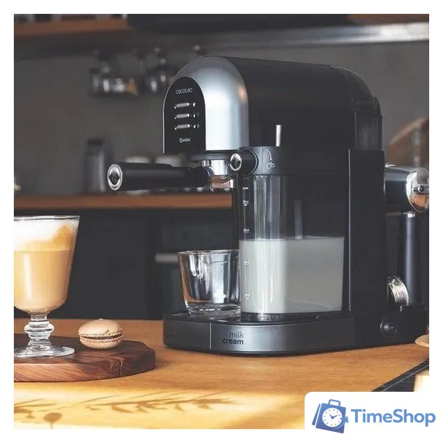 Рожковая кофеварка Cecotec Power Instant-Ccino 20 Chic Serie Nera - Изображение №8 — Интернет-магазин Time-Shop