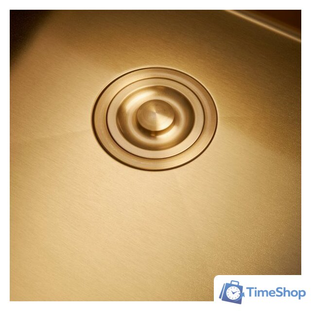 Кухонная мойка Milacio Denia 750 Steel MC.77508 (золото) - Изображение №4 — Интернет-магазин Time-Shop