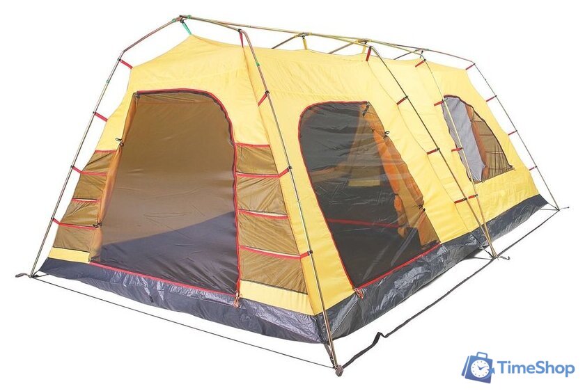 Кемпинговая палатка AlexikA Victoria 10 (зеленый) - Изображение №5 — Интернет-магазин Time-Shop
