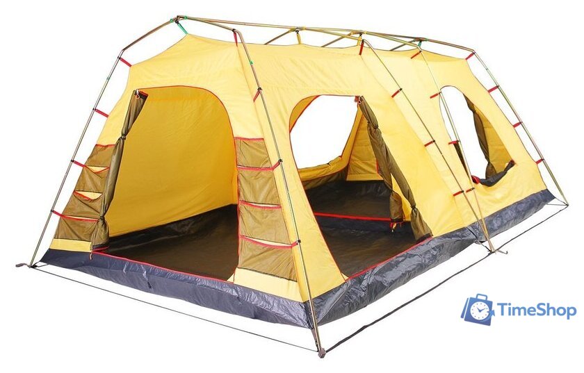 Кемпинговая палатка AlexikA Victoria 10 (зеленый) - Изображение №4 — Интернет-магазин Time-Shop
