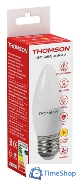Светодиодная лампочка Thomson Candle TH-B2021 - Изображение №1 — Интернет-магазин Time-Shop