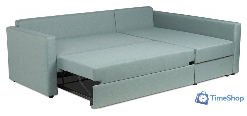 Угловой диван Mio Tesoro Тилаус длинный подлокотник (Mint/Grey) - Изображение №5 — Интернет-магазин Time-Shop