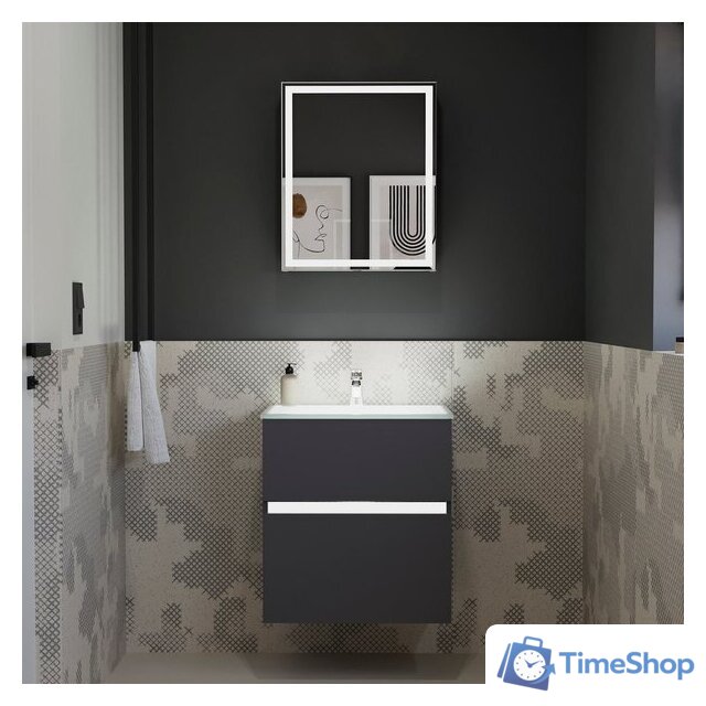  Lauter Тумба под умывальник Emma 60 (черный мат) - Изображение №4 — Интернет-магазин Time-Shop