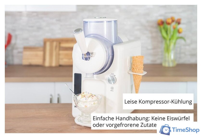 Мороженица Unold 2 in 1 Slush Ice maker Sofie 48950 - Изображение №4 — Интернет-магазин Time-Shop