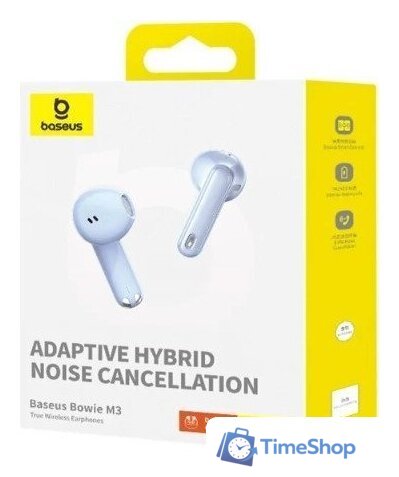 Наушники Baseus Bowie M3 (голубой) - Изображение №6 — Интернет-магазин Time-Shop