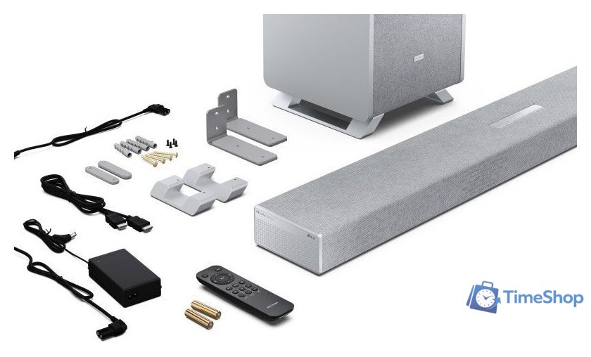 Саундбар Sharp HT-SBW53121 (серебристый) - Изображение №15 — Интернет-магазин Time-Shop