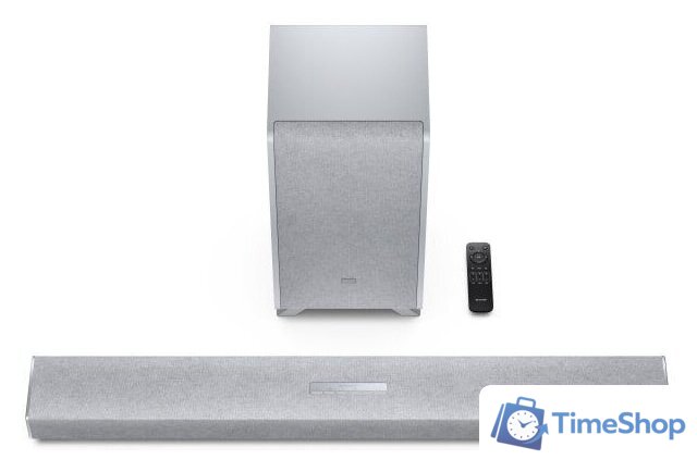 Саундбар Sharp HT-SBW53121 (серебристый) - Изображение №3 — Интернет-магазин Time-Shop