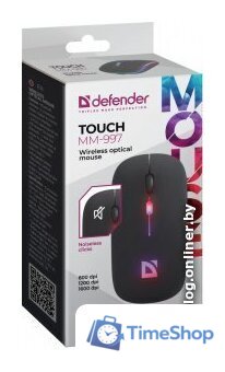 Мышь Defender Touch MM-997 (черный) - Изображение №3 — Интернет-магазин Time-Shop