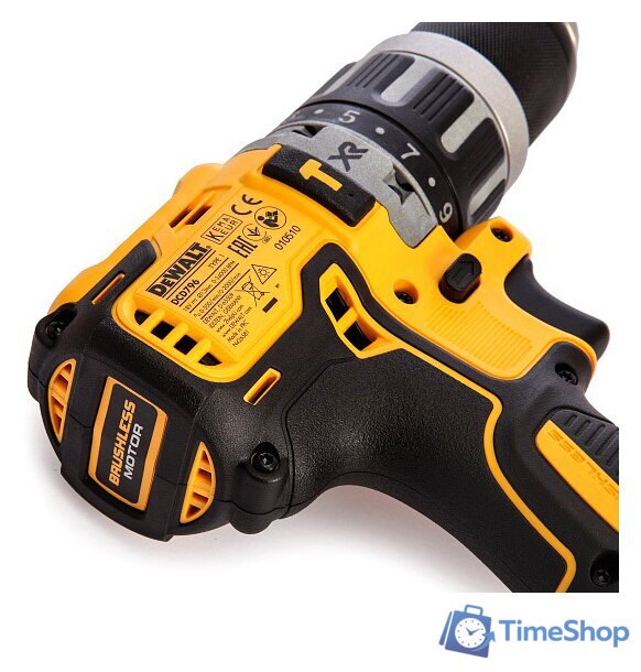 Ударная дрель-шуруповерт DeWalt DCD796D2 (с 2-мя АКБ 2 Ah) - Изображение №3 — Интернет-магазин Time-Shop