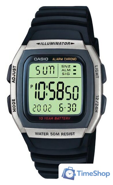 Наручные часы Casio W-96H-1A - Изображение №1 — Интернет-магазин Time-Shop
