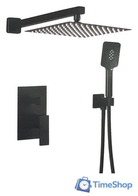 Душевая система  Kern 5256 (черный) - Изображение №1 — Интернет-магазин Time-Shop