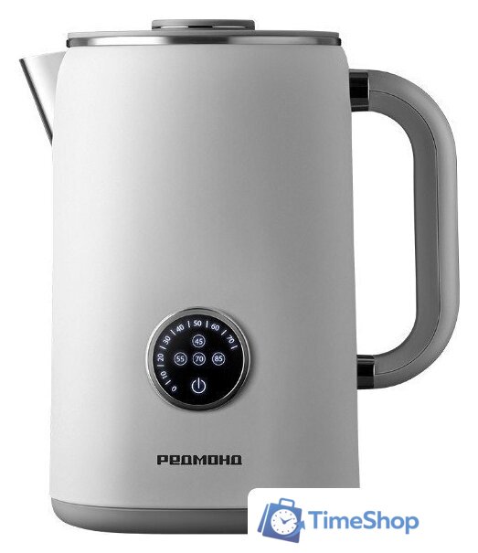 Электрический чайник Redmond (Редмонд) KM237 (белый) - Изображение №1 — Интернет-магазин Time-Shop