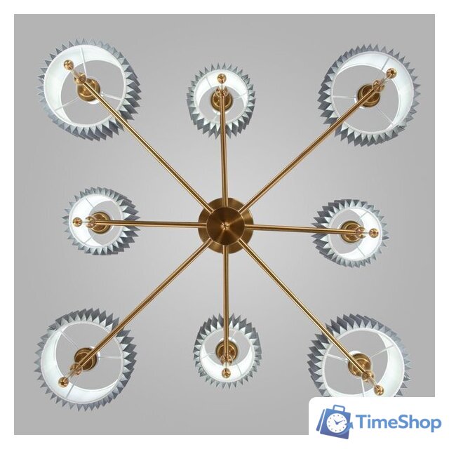 Подвесная люстра Евросвет 60162/8 (латунь) - Изображение №2 — Интернет-магазин Time-Shop