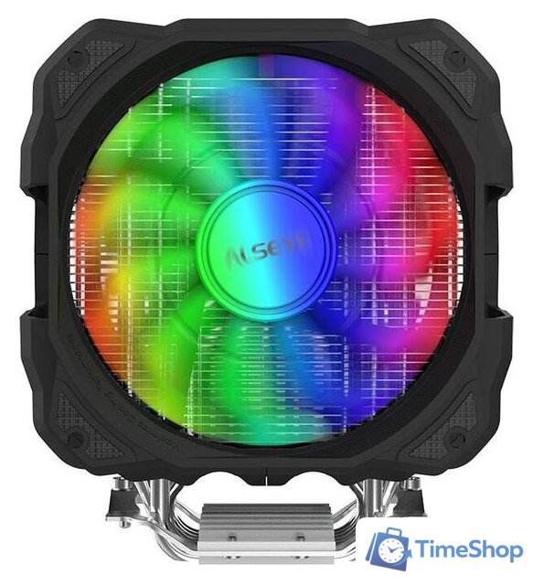 Кулер для процессора ALSEYE M120D Plus (черный) - Изображение №3 — Интернет-магазин Time-Shop