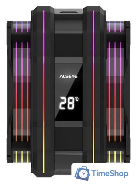 Кулер для процессора ALSEYE M120D Plus (черный) - Изображение №8 — Интернет-магазин Time-Shop