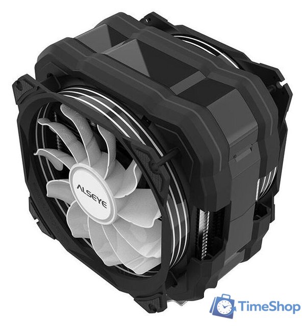 Кулер для процессора ALSEYE M120D Plus (черный) - Изображение №4 — Интернет-магазин Time-Shop