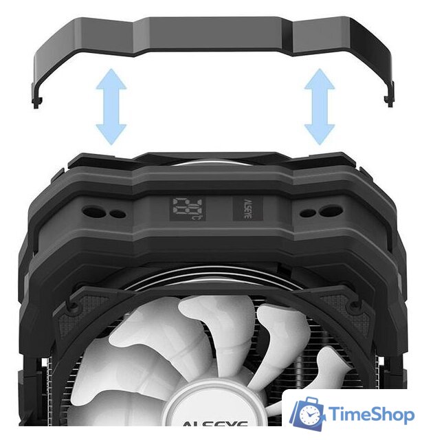 Кулер для процессора ALSEYE M120D Plus (черный) - Изображение №12 — Интернет-магазин Time-Shop