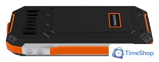 Кнопочный телефон Maxvi T100 (оранжевый) - Изображение №3 — Интернет-магазин Time-Shop