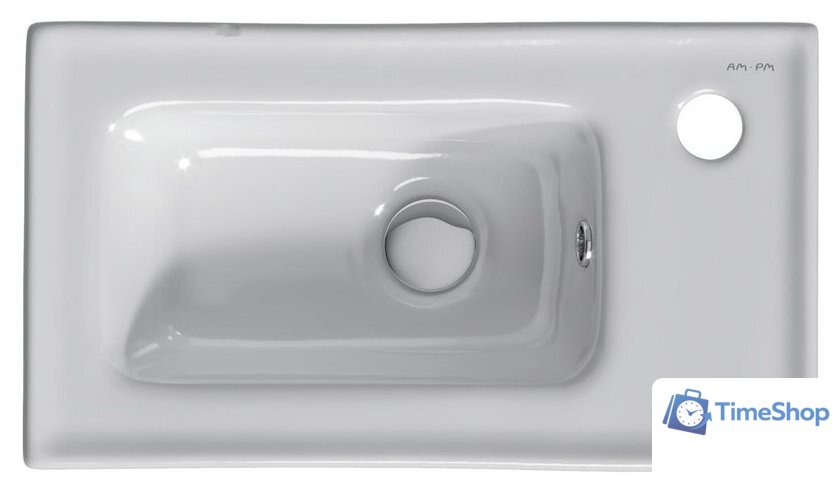 Умывальник AM.PM X-Joy M85AWCC0452WG64 (белый глянец) - Изображение №2 — Интернет-магазин Time-Shop